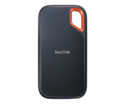 Dysk zewnętrzny SANDISK Extreme Portable SSD 4TB, odczyt 1050MB/s, zapis 1000MB/s, USB 3.2 SDSSDE61-4T00-G25